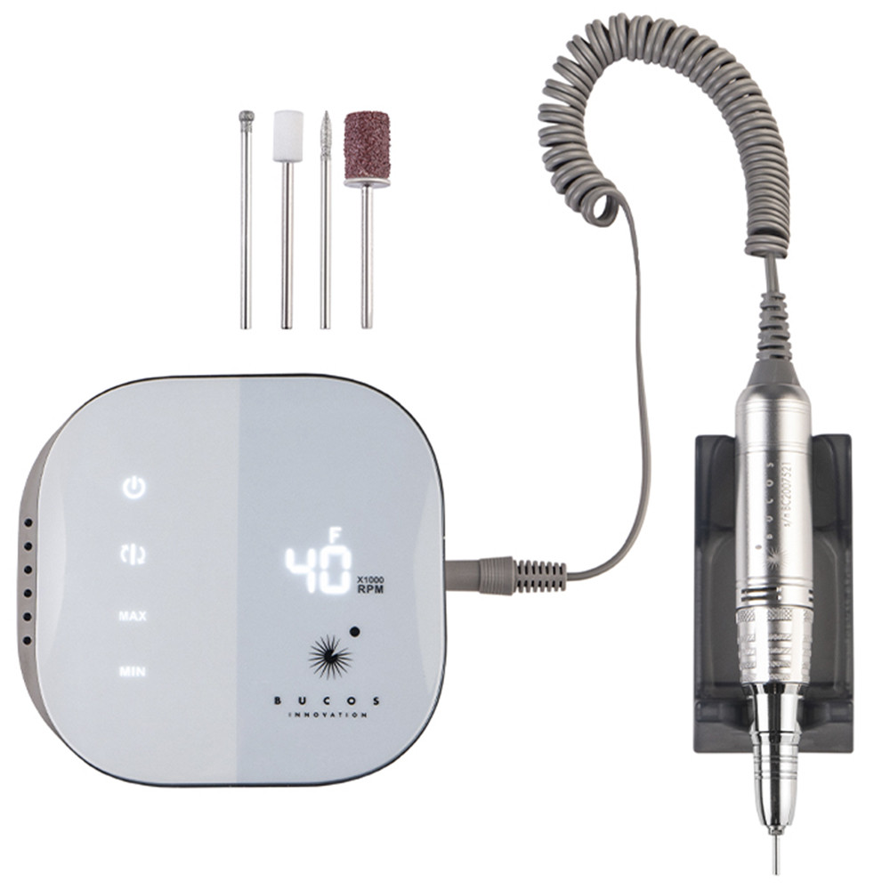 Фрезер для маникюра Bucos Nail Drill X1 Pro (65W/40000 оборотов), светло-голубой на beauty-prof.com Фото 3 Фрезер для маникюра Bucos Nail Drill X1 Pro (65W/40000 оборотов), светло-голубой Фото 3