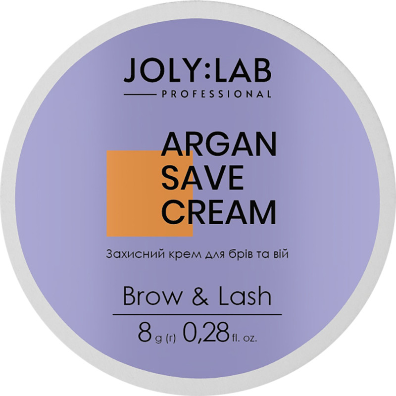 Защитный аргановый крем для бровей и ресниц Argan Save Cream Joly:Lab, 10 г на beauty-prof.com Фото 3 Защитный аргановый крем для бровей и ресниц Argan Save Cream Joly:Lab, 10 г Фото 3