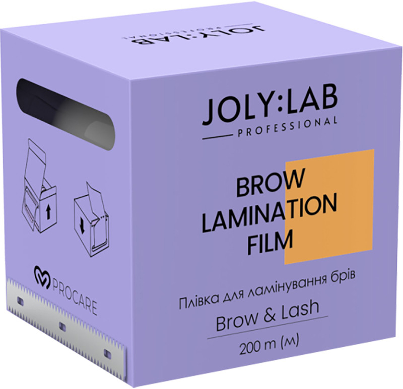 Пленка для ламинирования бровей Lamination Brow Film Joly:Lab 200 м