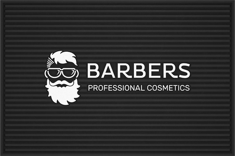 Килимок для перукарських інструментів професійний термостійкий Barbers на beauty-prof.com Килимок для перукарських інструментів професійний термостійкий Barbers