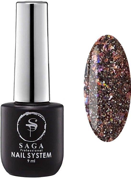 Гель-лак Fiery gel 33 Saga, 9 мл
