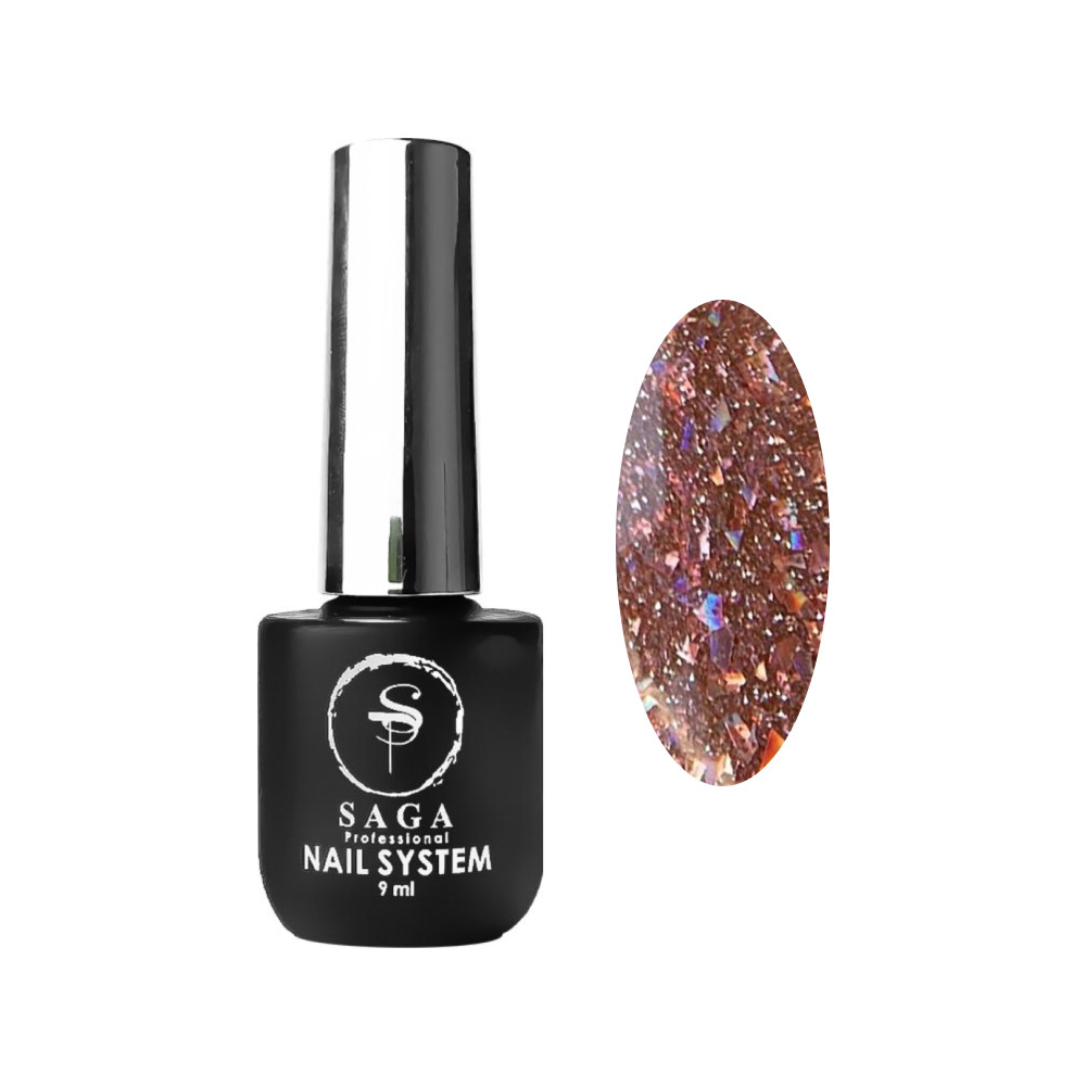 Гель-лак Fiery gel 34 Saga, 9 мл