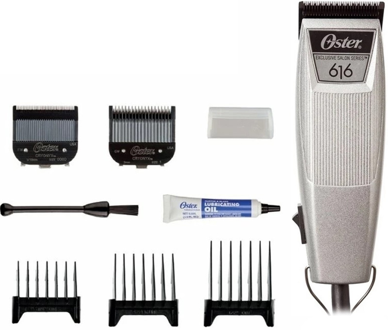 Машинка для стрижки волос Oster 616 Soft Touch Silver Edition  Фото 3 