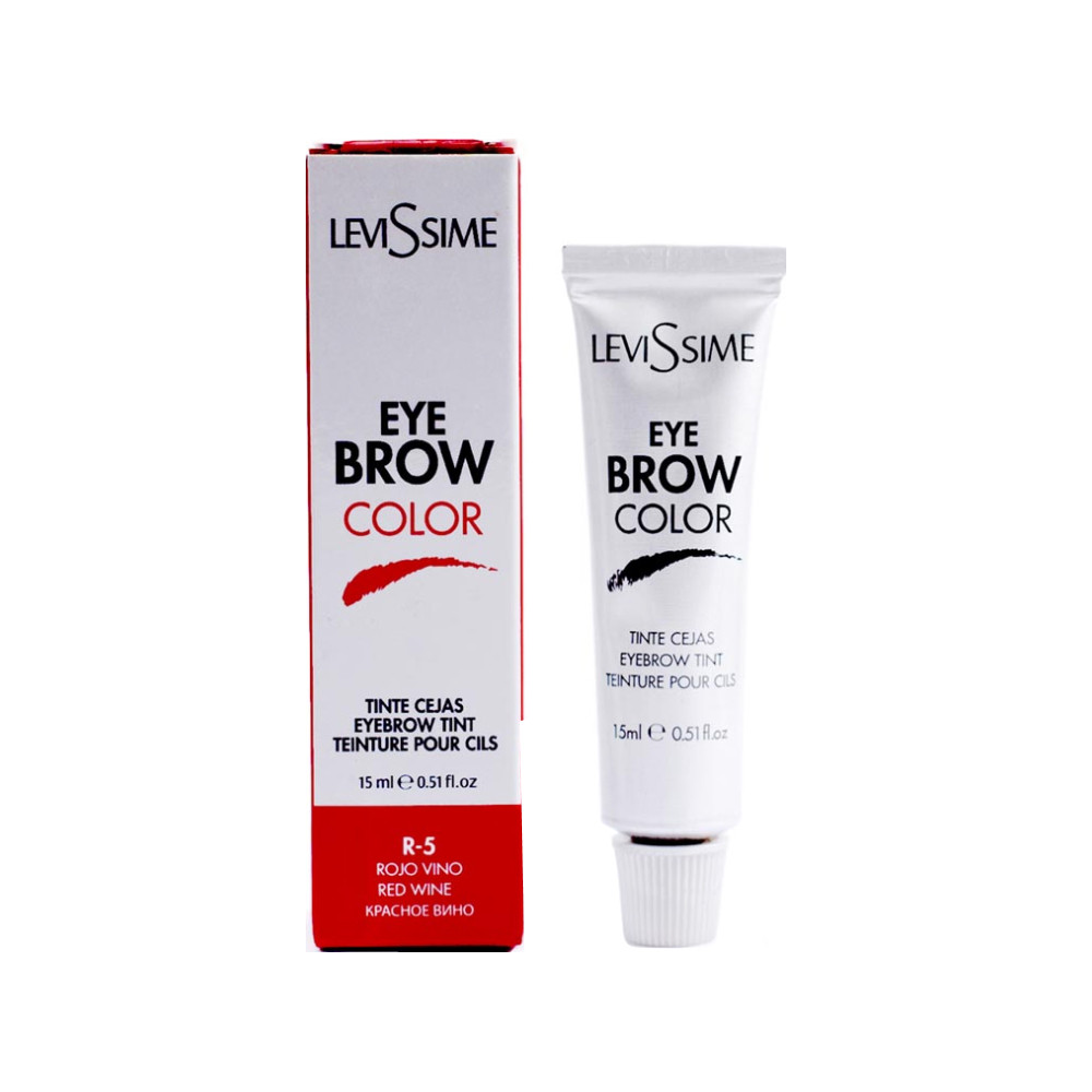 Фарба для брів Red Wine R-5 Tint Levissime, 15 мл