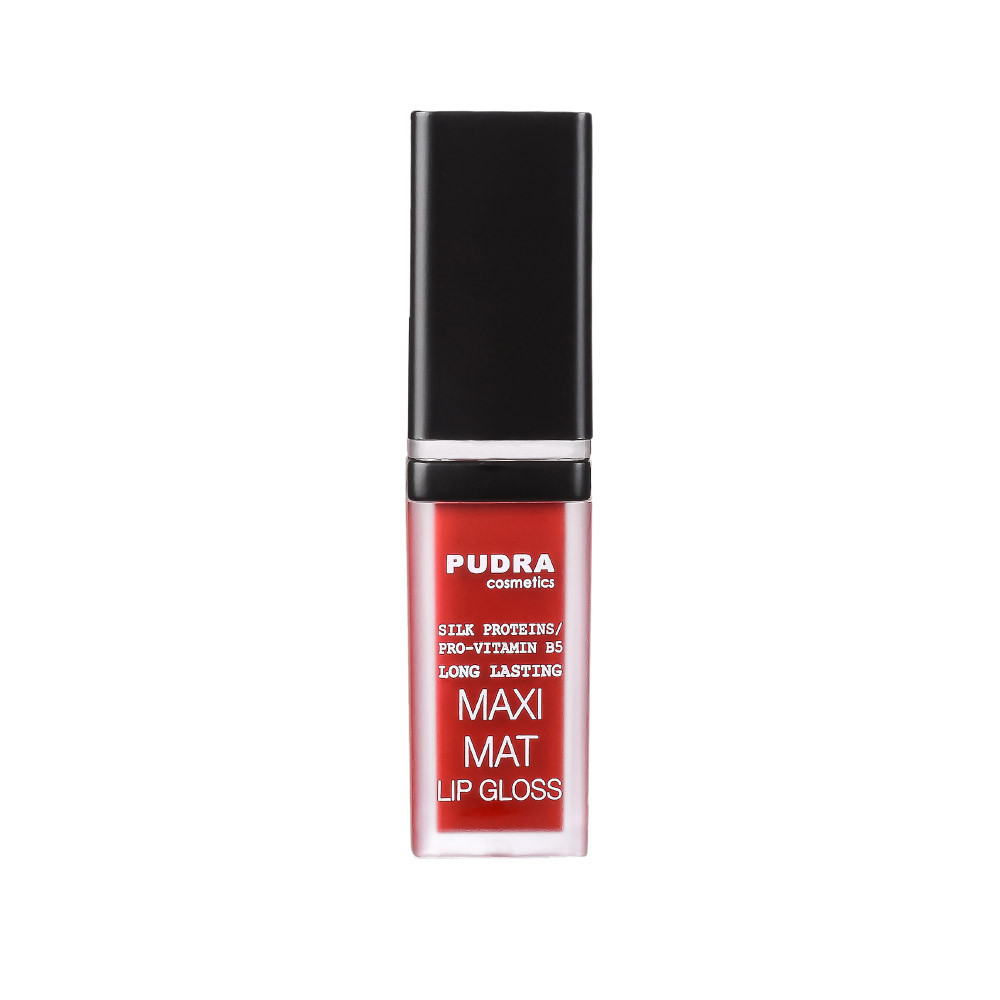 Блеск для губ матовый 14 7мл Maxi Matt Pudra
