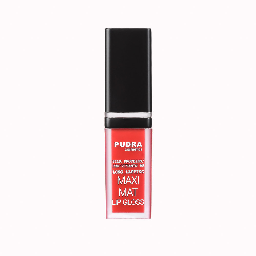 Блеск для губ матовый 16 7мл Maxi Matt Pudra