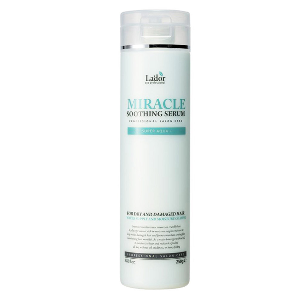 Зволожувальна сироватка для волосся з термозахистом Miracle Soothing Serum La'dor, 250 мл 