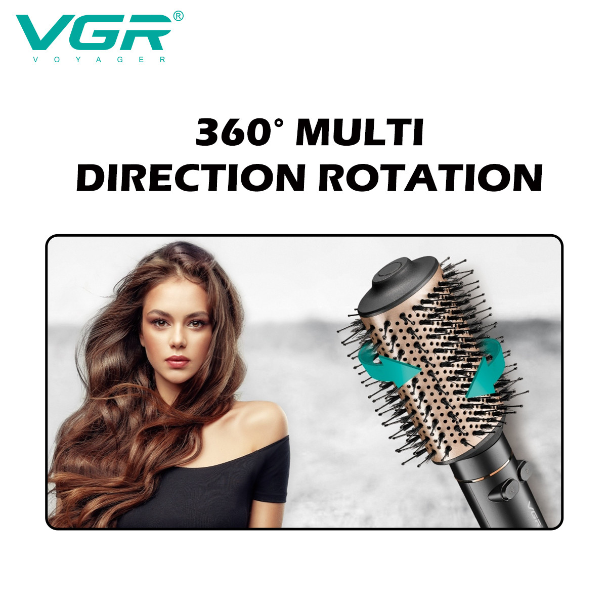 Фен-стайлер (2 режими) WHITE V-494 VGR  Фото 5 