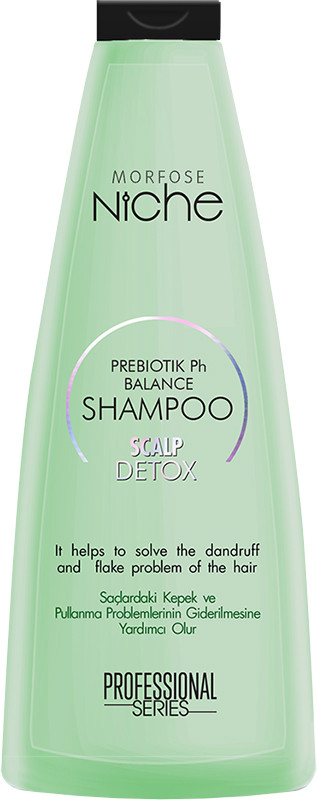 Шампунь проти лупи Scalp Detox Niche Morfose, 400 мл