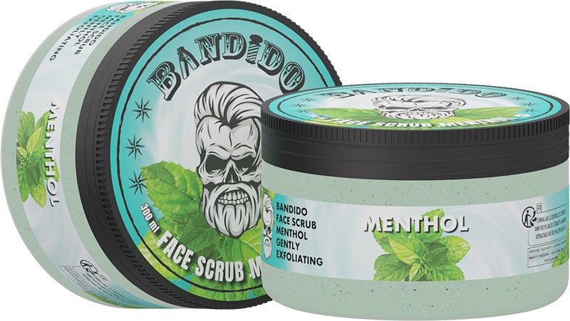 Скраб для обличчя Menthol Bandido, 300 мл  Фото 2 
