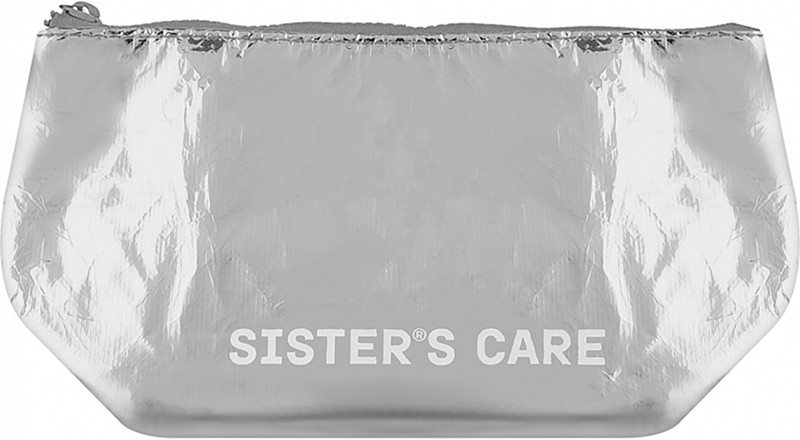 Косметичка для хранения серебристый/белый Sister's Aroma