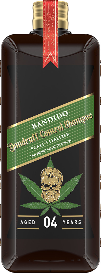 Шампунь для волосся проти лупи Dandruff Control Shampoo Bandido, 350 мл
