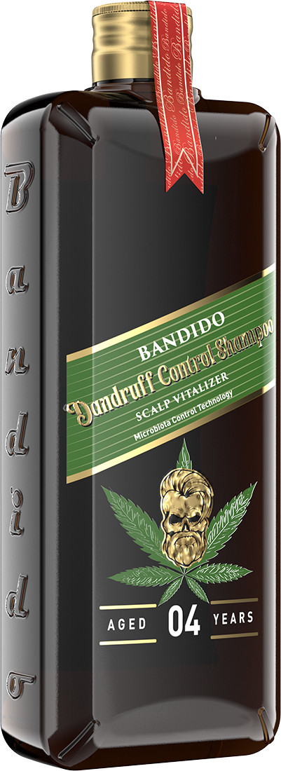 Шампунь для волос против перхоти Dandruff Control Shampoo Bandido, 350 мл  Фото 2 