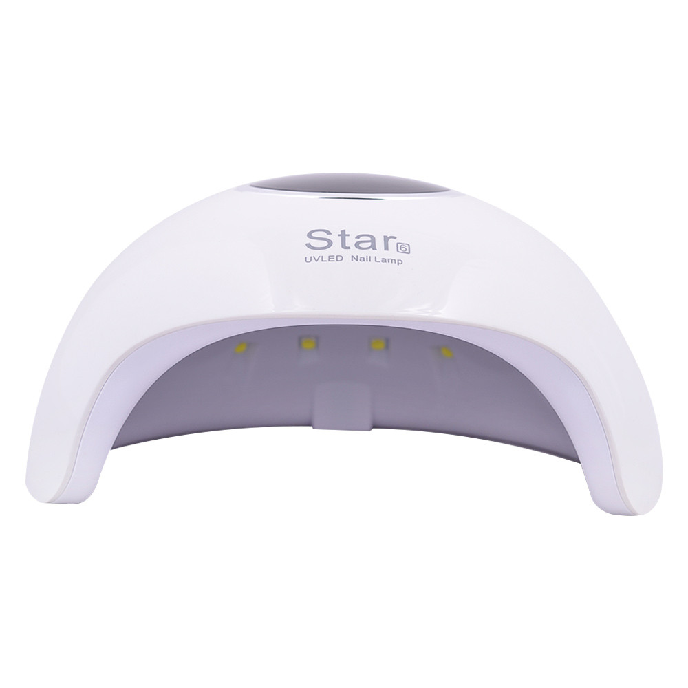 Лампа LED/UV STAR 6 гібридна (з дисплеєм) біла, 24 Вт