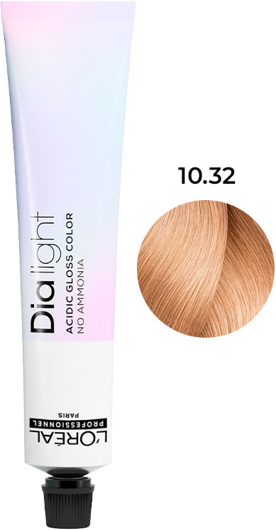 Гель-крем фарба DIA Light 10.32 L’Oreal Professionnel Paris, 50 мл