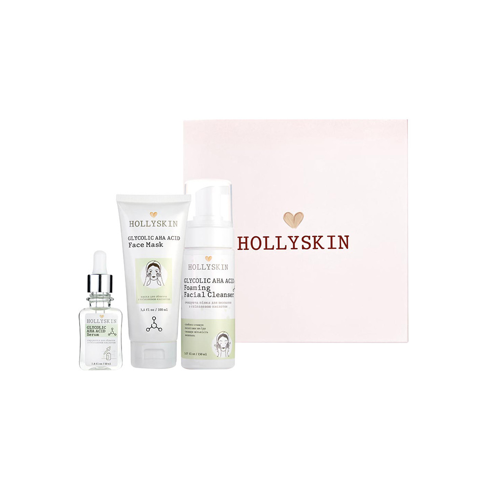 Набір Glycolic AHA Acid Intensive Care HOLLYSKIN