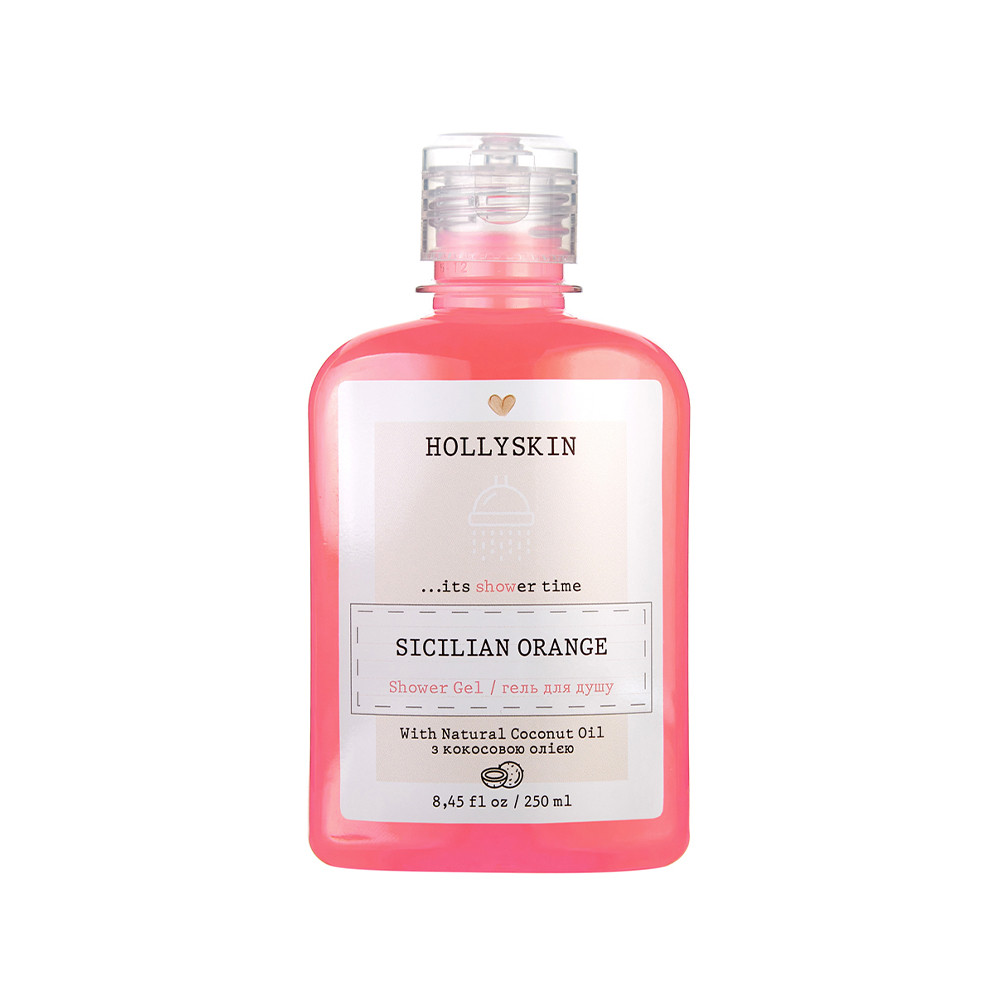 Натуральний гель для душу Sicilian Orange HOLLYSKIN, 250 мл