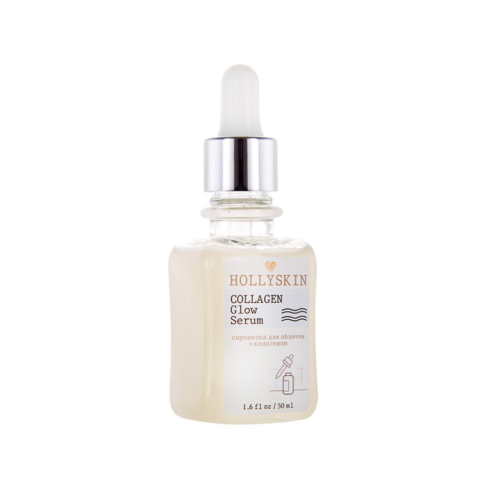 Сироватка для обличчя Collagen Glow Serum HOLLYSKIN, 50 мл на beauty-prof.com Фото 2 Сироватка для обличчя Collagen Glow Serum HOLLYSKIN, 50 мл Фото 2