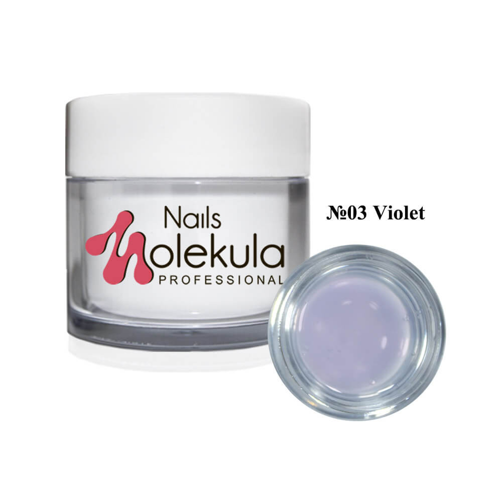 Моделюючий гель №3 Violet Molekula 15 мл