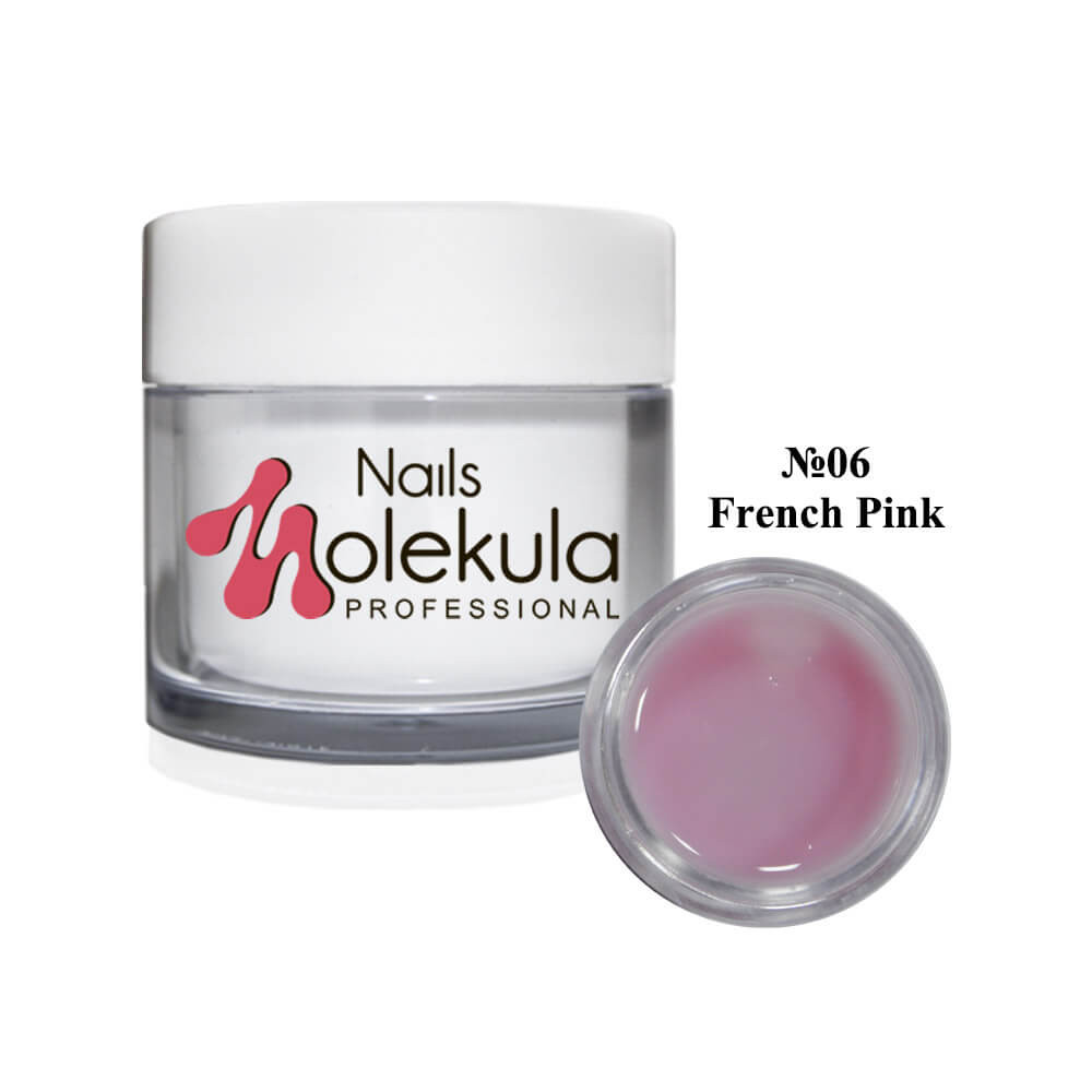 Моделюючий гель №6 French Pink Molekula 15 мл