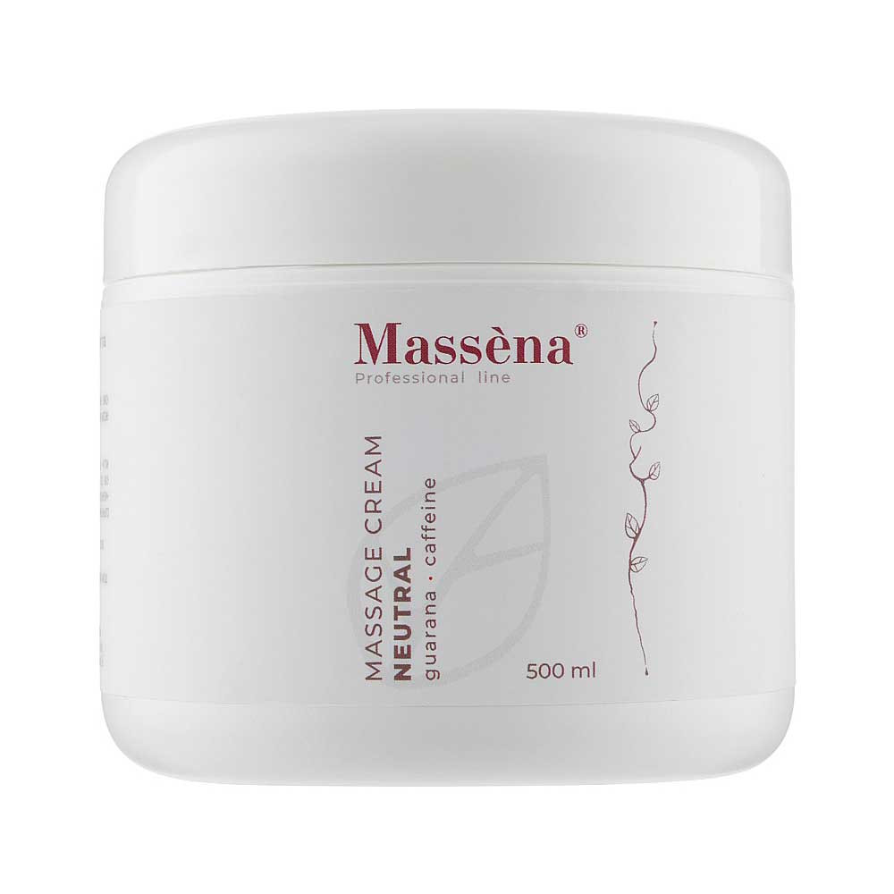 Крем нейтральний для масажу Massena, 500 гр