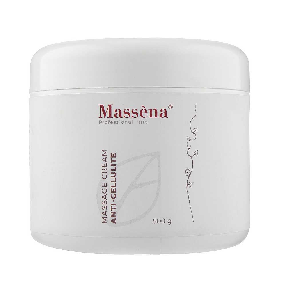 Крем антицеллюлитный для массажа Massena, 500 гр на beauty-prof.com Крем антицеллюлитный для массажа Massena, 500 гр