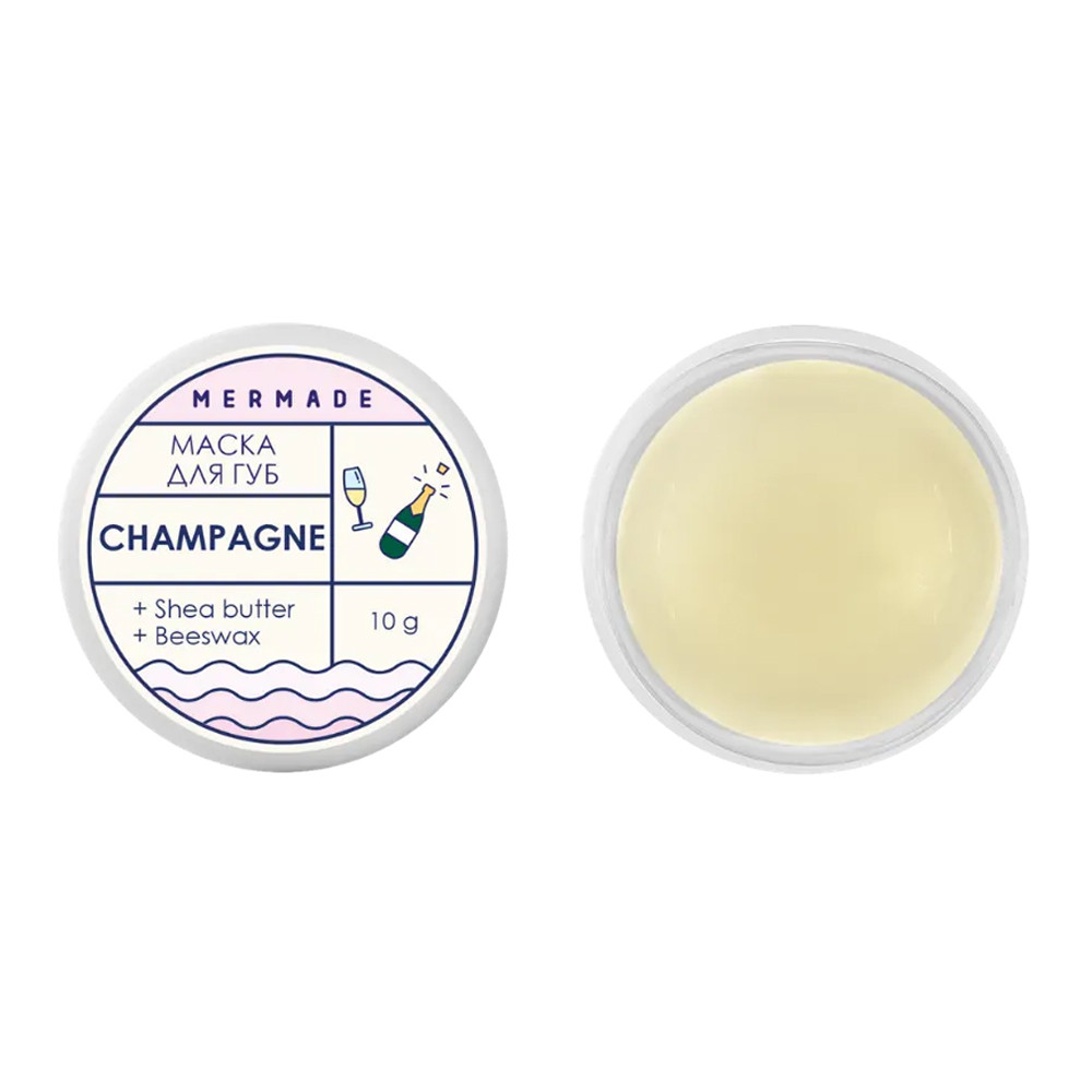 Маска-догляд для губ MERMADE Champagne 10 г