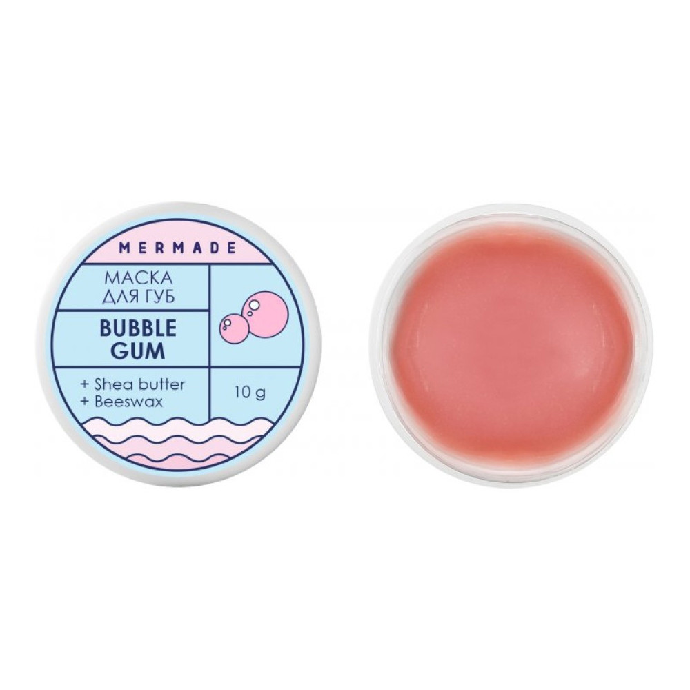 Маска-догляд для губ MERMADE Bubble Gum 10 г