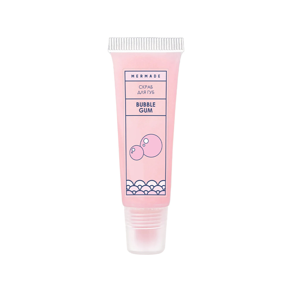 Скраб для губ з рисовою пудрою MERMADE Bubble Gum, 10 г