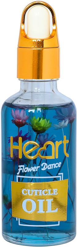 Олія квіткова для кутикул Vanilla (Ванільна насолода) Heart, 50 мл
