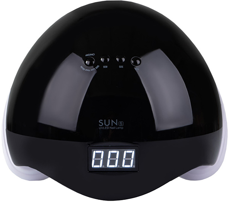 Лампа LED/UV SUN-5 гибридная (с дисплеем) черная, 48 Вт  Фото 2 