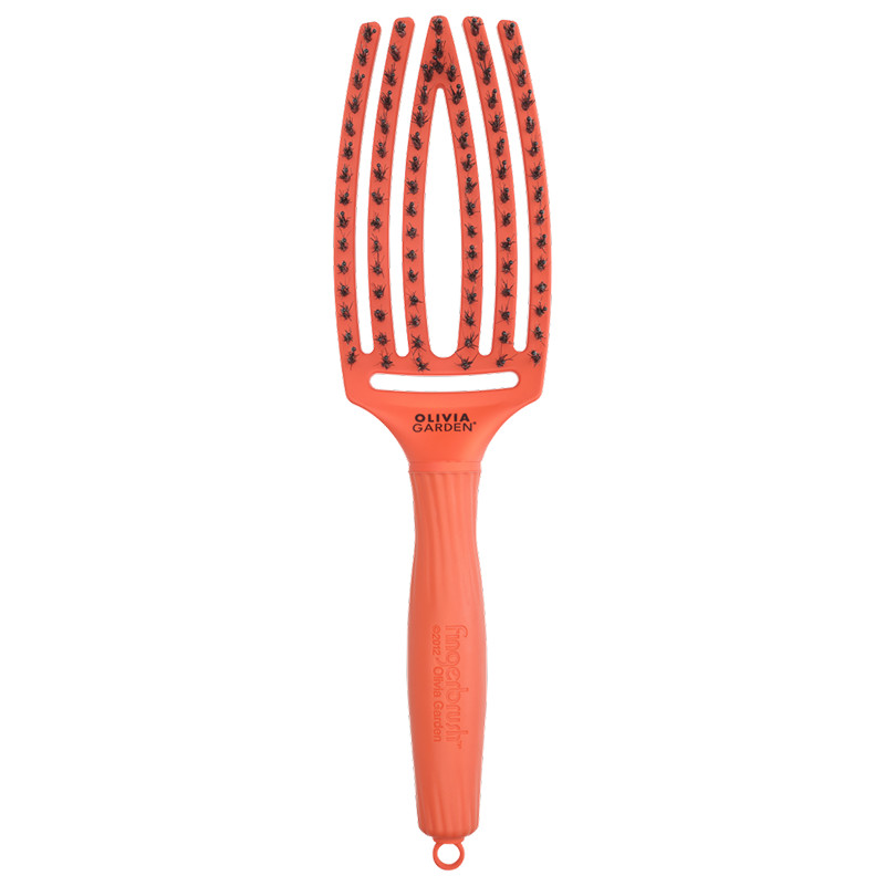 Щітка Finger Brush Boar&Nylon Orange Dream Olivia Garden