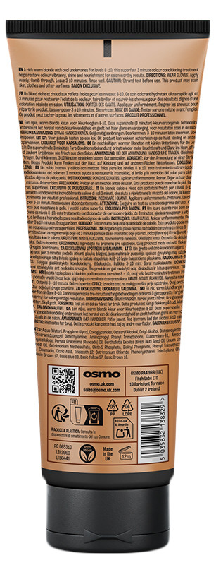 Маска тонуюча для волосся Toffee Osmo, 225 мл на beauty-prof.com Фото 2 Маска тонуюча для волосся Toffee Osmo, 225 мл Фото 2