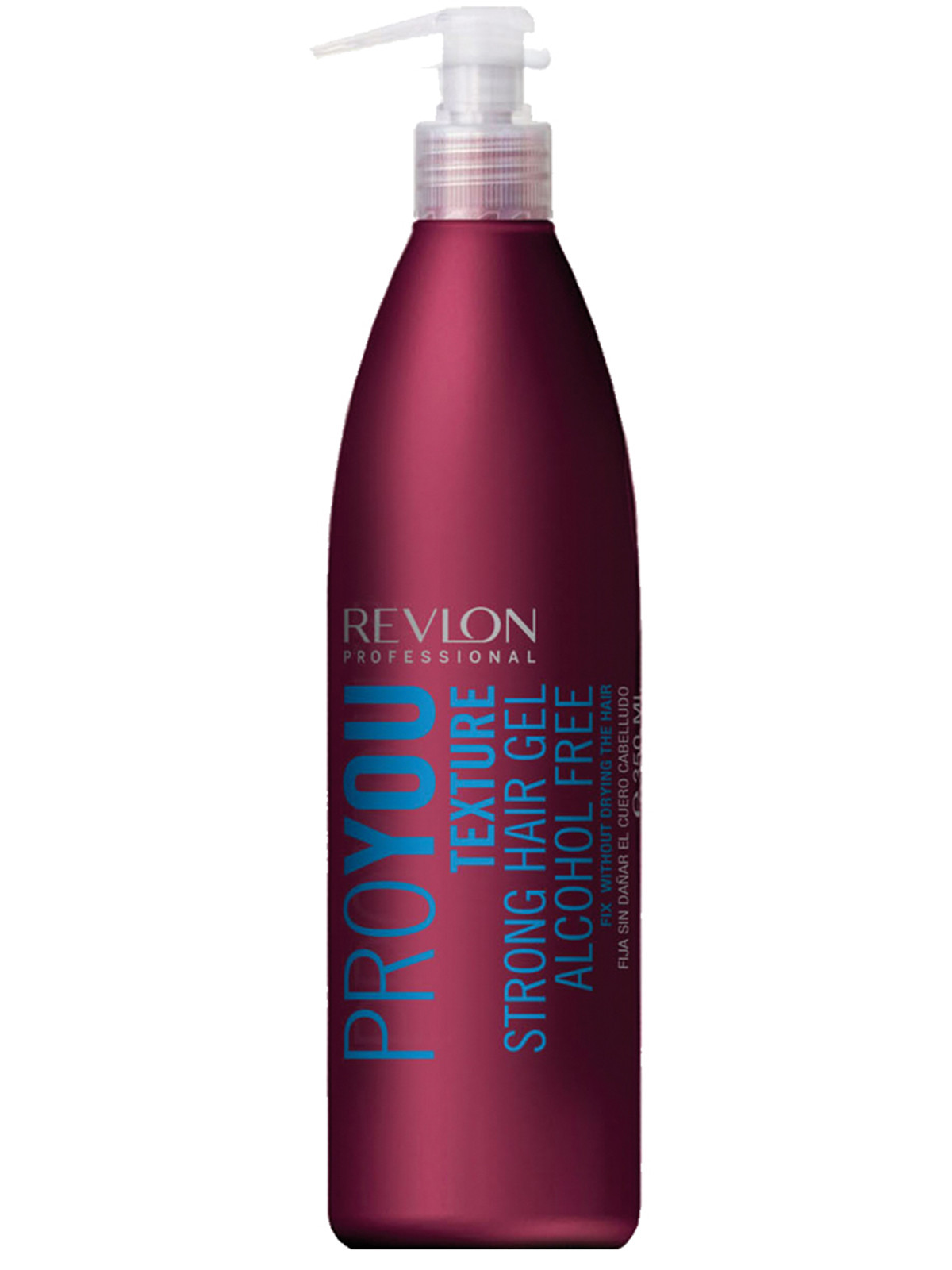 Гель для волосся сильної фіксації без спирту Pro you texture hair gel alcohol free Revlon, 350мл