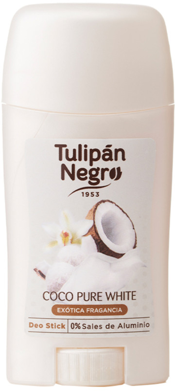 Дезодорант-стік GOURMAND Білий кокос TULIPAN NEGRO, 50 мл