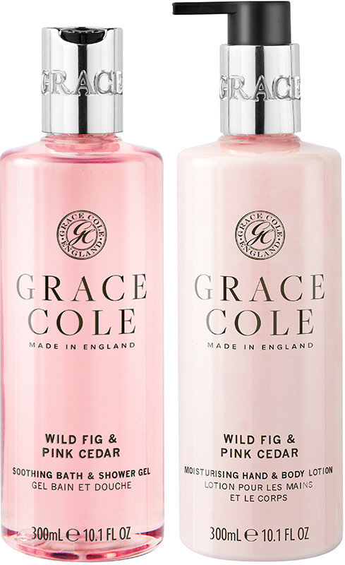 Набір для тіла Wild Fig & Pink Cedar Duo Grace Cole, (300мл/300мл)  Фото 2 
