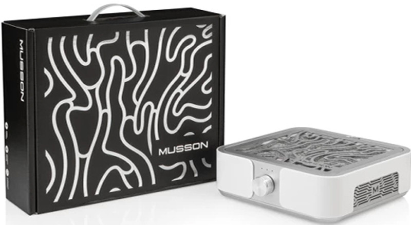 Витяжка для манікюру та педикюру MUSSON X2 SILVER на 72 вт. на beauty-prof.com Фото 3 Витяжка для манікюру та педикюру MUSSON X2 SILVER на 72 вт. Фото 3