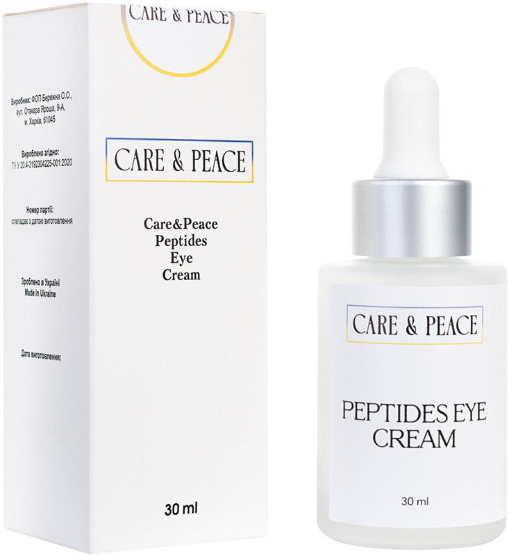 Крем для шкіри навколо очей Pertides Eye Cream Care&Peace 30 мл на beauty-prof.com Фото 2 Крем для шкіри навколо очей Pertides Eye Cream Care&Peace 30 мл Фото 2