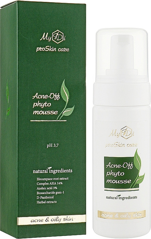 Мус очищаючий для проблемної шкіри Acne-Off MyIdi, 150 мл на beauty-prof.com Фото 2 Мус очищаючий для проблемної шкіри Acne-Off MyIdi, 150 мл Фото 2
