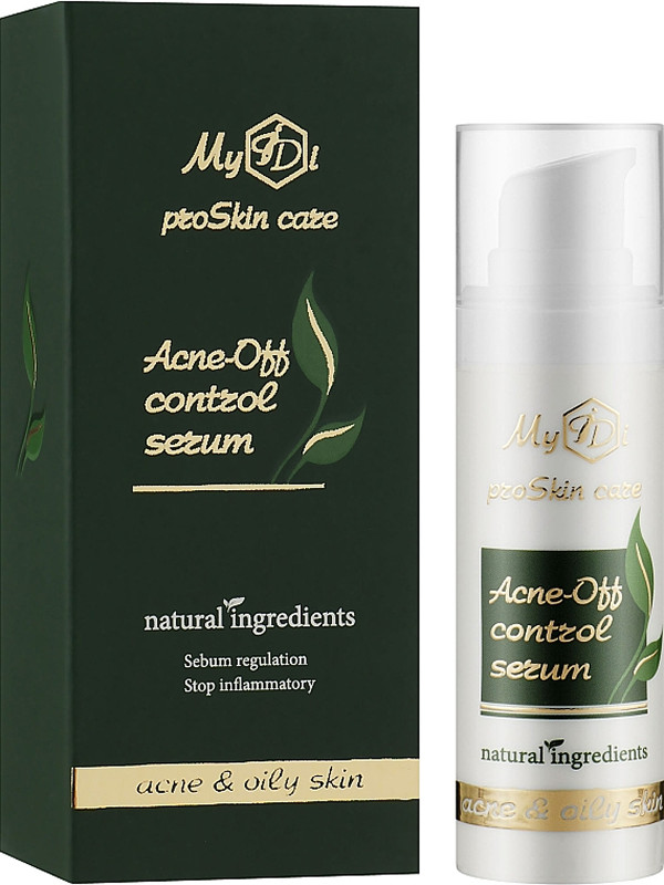 Сироватка протизапальна для проблемної шкіри Acne-Off MyIdi, 30 мл на beauty-prof.com Фото 2 Сироватка протизапальна для проблемної шкіри Acne-Off MyIdi, 30 мл Фото 2