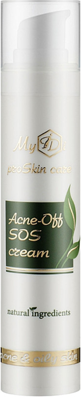 Крем для проблемної шкіри протизапальний Acne-Off SOS cream MyIdi, 50 мл