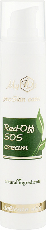 Крем для чутливої шкіри заспокійливий Red-Off SOS cream MyIdi, 50 мл на beauty-prof.com Крем для чутливої шкіри заспокійливий Red-Off SOS cream MyIdi, 50 мл