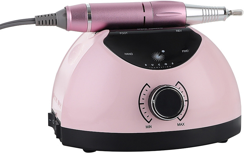Фрезер для манікюру 65W 35000 об. BUCOS Nail Drill X4 PRO SMOOTH PINK на beauty-prof.com Фрезер для манікюру 65W 35000 об. BUCOS Nail Drill X4 PRO SMOOTH PINK