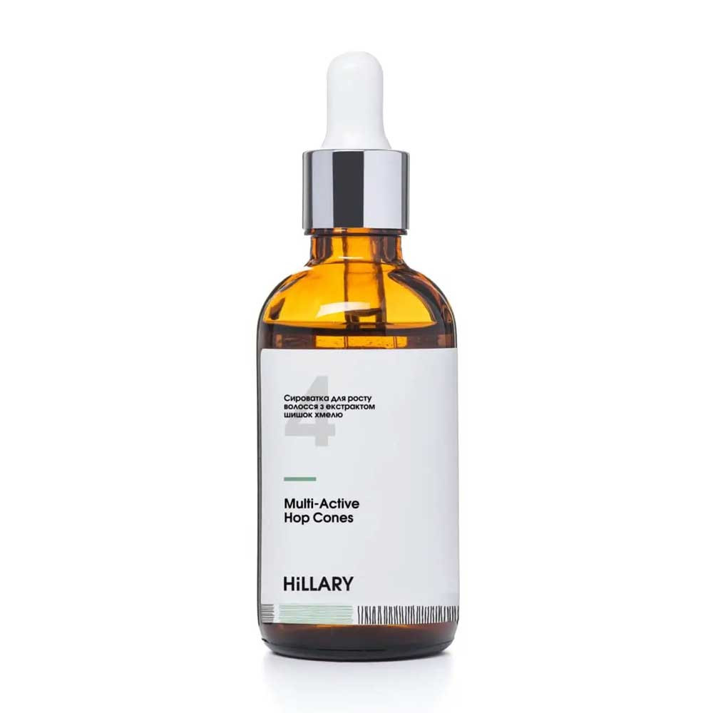 Сыворотка против выпадения для роста волос Multi-Active Hop Cones Hillary, 50 мл на beauty-prof.com Фото 2 Сыворотка против выпадения для роста волос Multi-Active Hop Cones Hillary, 50 мл Фото 2