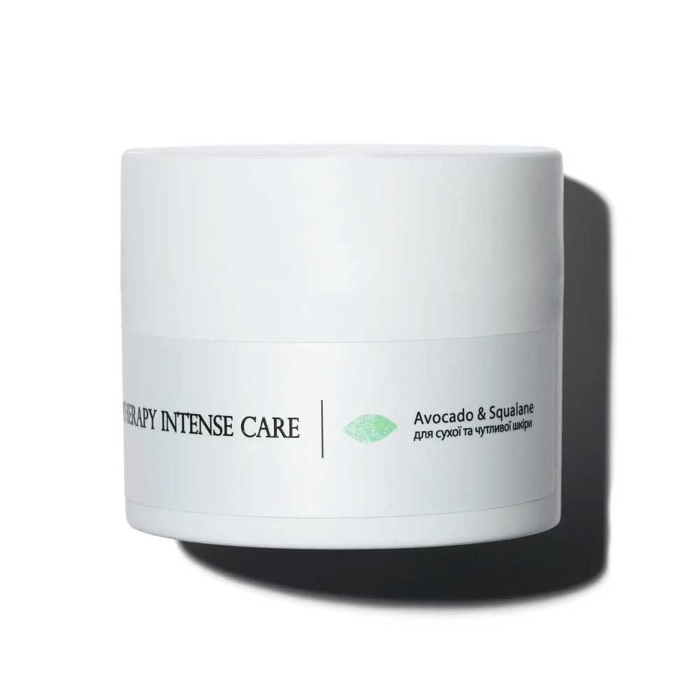 Крем для сухої та чутливої шкіри Corneotherapy Intense Сare Avocado & Squalane Hillary, 50 мл 