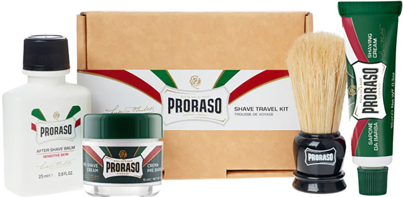 Набор для бритья дорожный Travel Shaving Kit Proraso на beauty-prof.com Набор для бритья дорожный Travel Shaving Kit Proraso