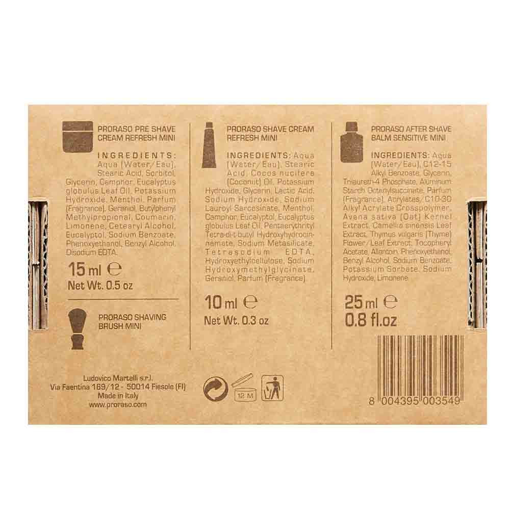 Набор для бритья дорожный Travel Shaving Kit Proraso на beauty-prof.com Фото 3 Набор для бритья дорожный Travel Shaving Kit Proraso Фото 3