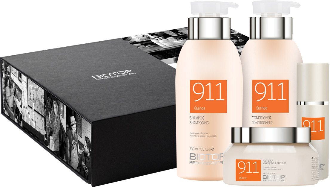 BIOTOP 911 Набір подарунковий Blogger Box (330 мл/330 мл/350 мл/30 мл) 