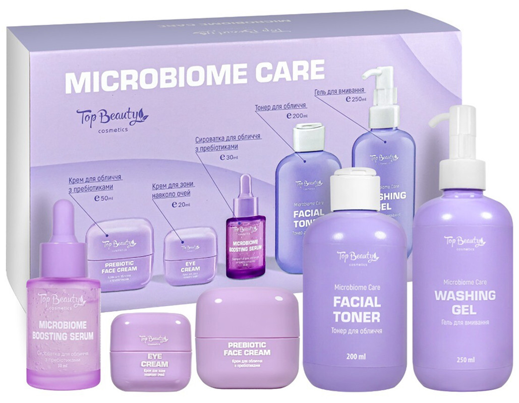 Бокс подарунковий серія 5 товарів MICROBIOME CARE Top Beauty на beauty-prof.com Бокс подарунковий серія 5 товарів MICROBIOME CARE Top Beauty