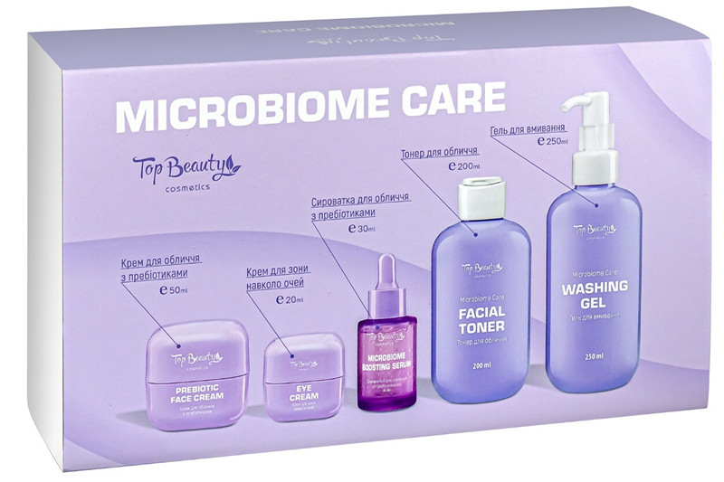 Бокс подарунковий серія 5 товарів MICROBIOME CARE Top Beauty на beauty-prof.com Фото 2 Бокс подарунковий серія 5 товарів MICROBIOME CARE Top Beauty Фото 2